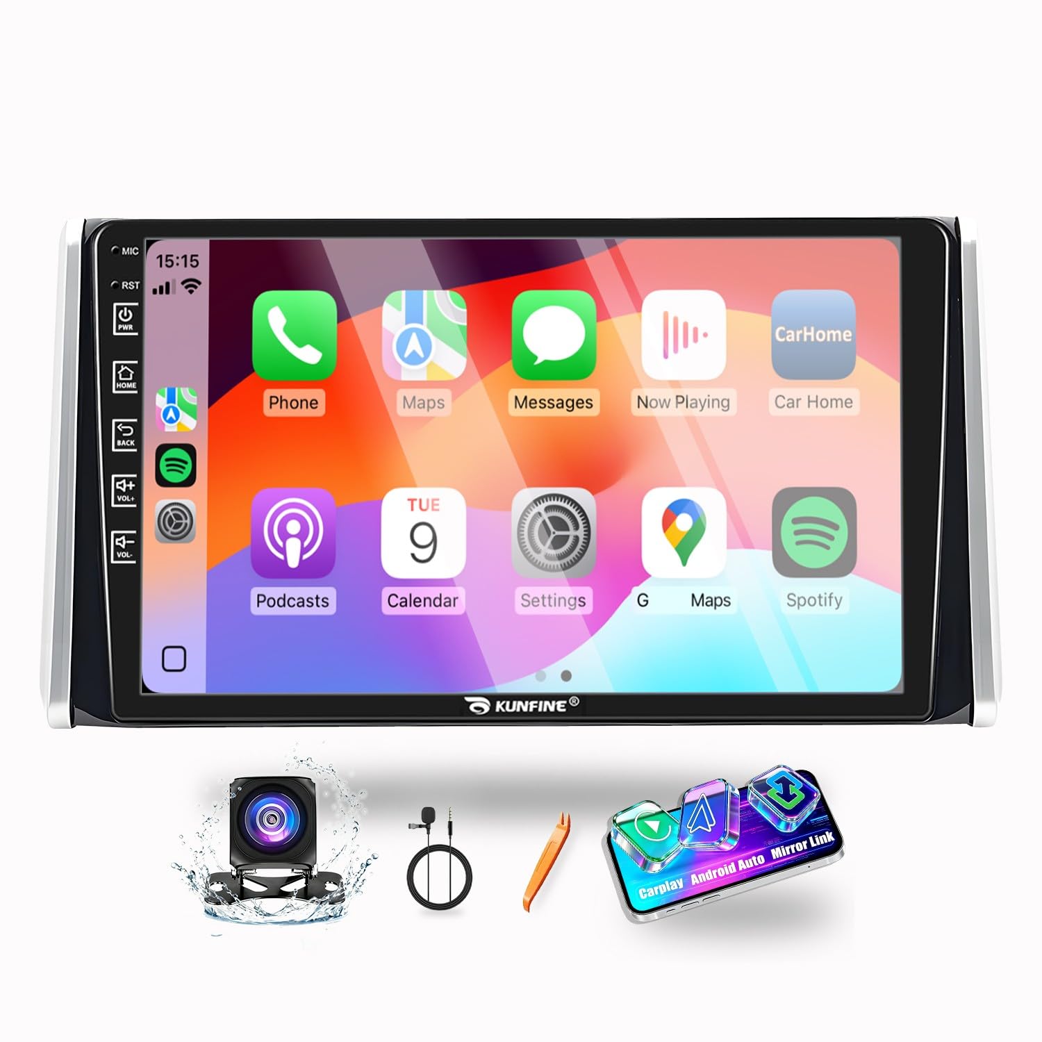 Amazon.com: for Toyota RAV4 2019-2025 4G+64G CarPlay Android Auto