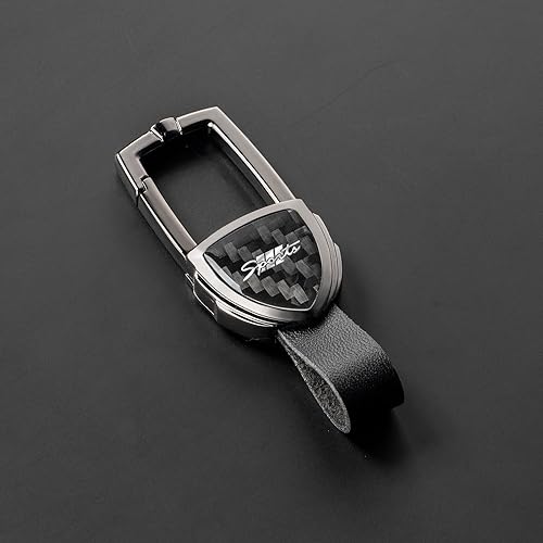 Miniatura 6 de Funda de fibra de carbono real, cubierta para llave de aleación de zinc, funda para llavero compatible con Honda Accord Civic CRV Pilot Ridgeline