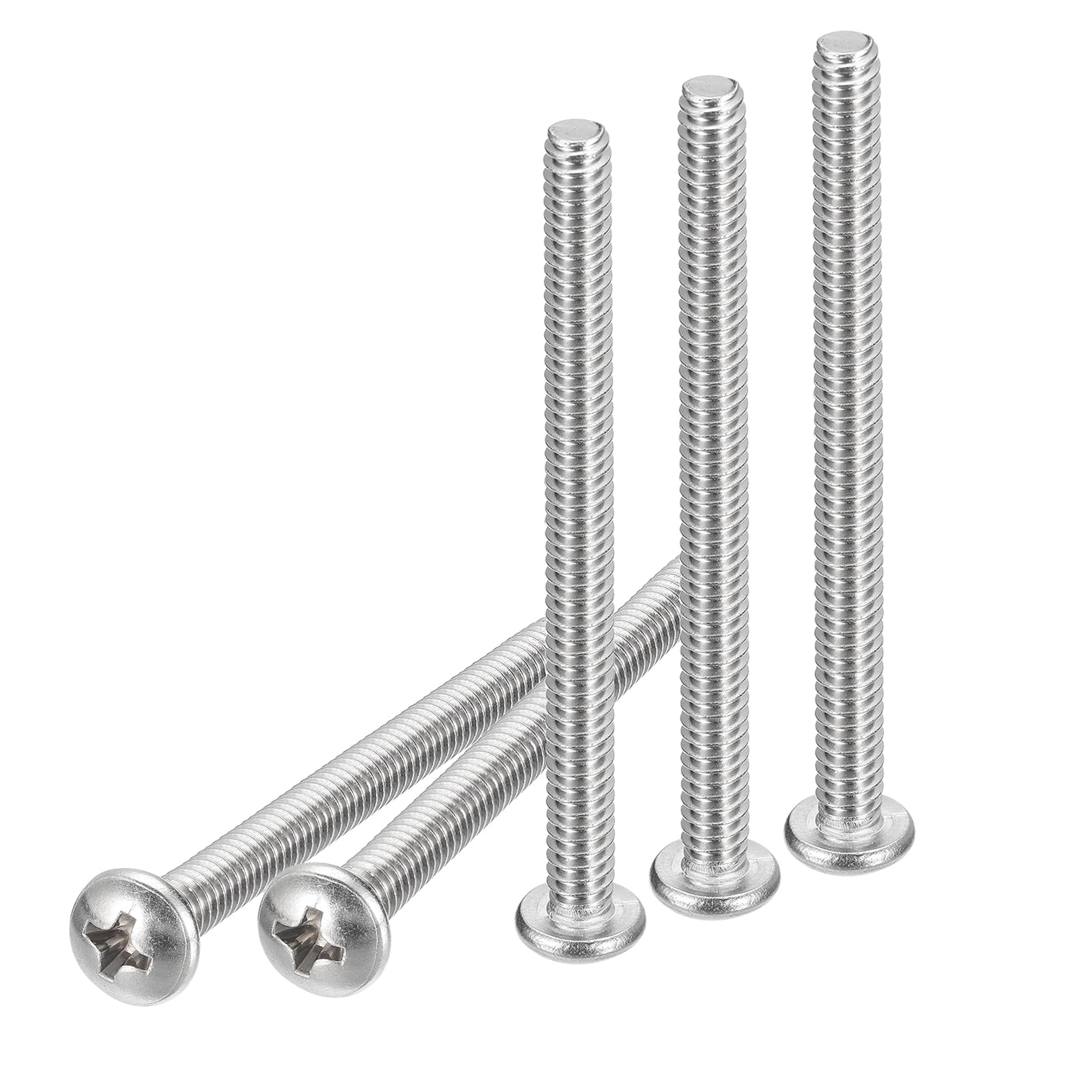 Stainless Steel Machine Screws - 100 Pack #4-40 -29
