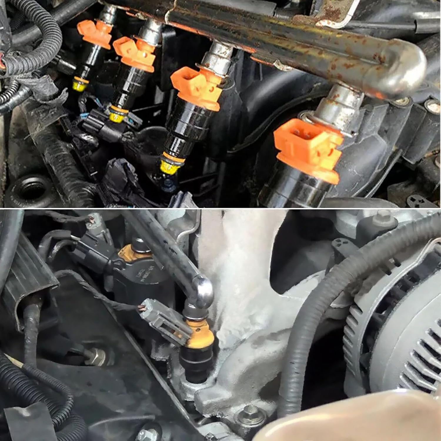 Fuel Injectors Replacement for Ford F150 F250 F350 4.6L 5.0L 5.4L 5.8L 0280150718, 8PCS