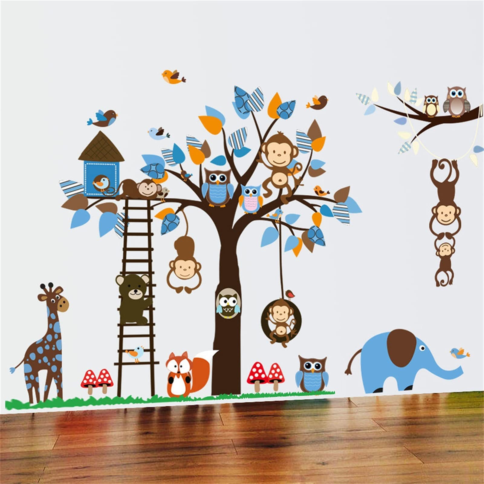 Pegatinas Pared/Papel Tapiz Pegatina de Pared Habitación for niños Kindergarten Decoración Mural Autoadhesivo Vinilo Bricolaje Fondo de Pantalla de la decoración Calcomanías de Pared