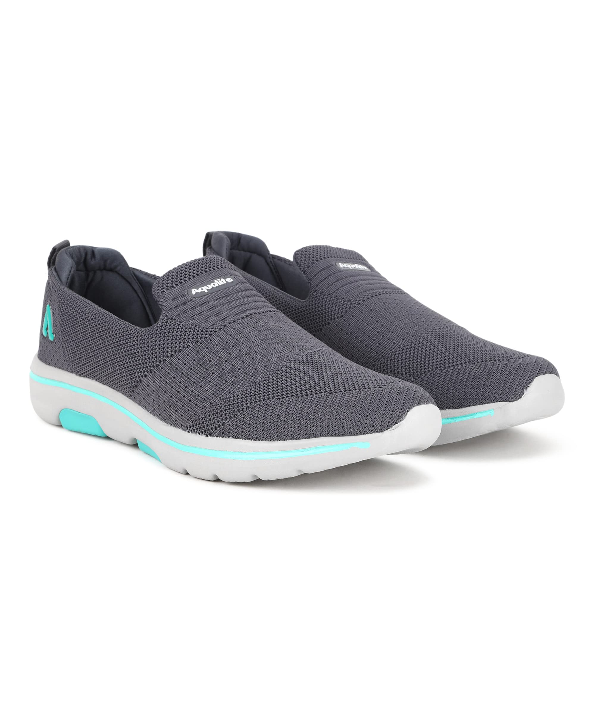Aqualite Casual Shoes for Men||Sneakers for Men ||Sports Shoes for Men|| Running Shoes for Men ||Memory Foam Insole Walking Shoes for Men, Dark Grey & Teal Blue, UK 10 (B0BY2JPBGP) Amazon Price History, Amazon Price Tracker