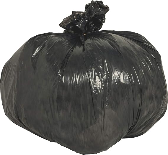 Black Low-Density Recycled Can Liners