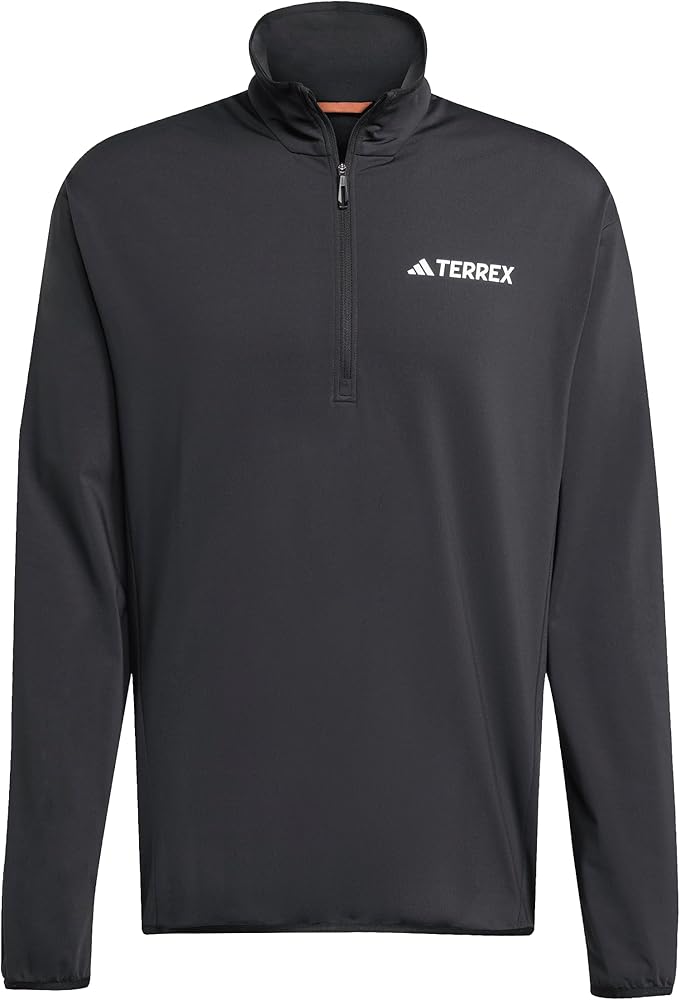 adidas Men's Terrex Multi Climawarm Half-Zip Tech Fleece Hiking