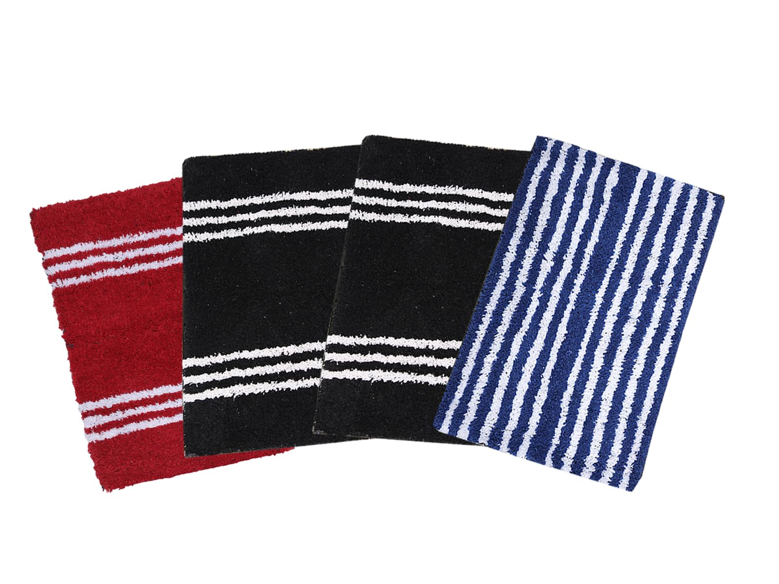 AAZEEM Absorbent Door Mat for Indoor Entrancex Non Slip Mat for Front Door Entryway, Soft Cotton Home. Hotel Balcony Floor Carpet, Floor Mats for Home, KitchenFloor Door Mat |Pack of 4 -(55x35cm)-image-31