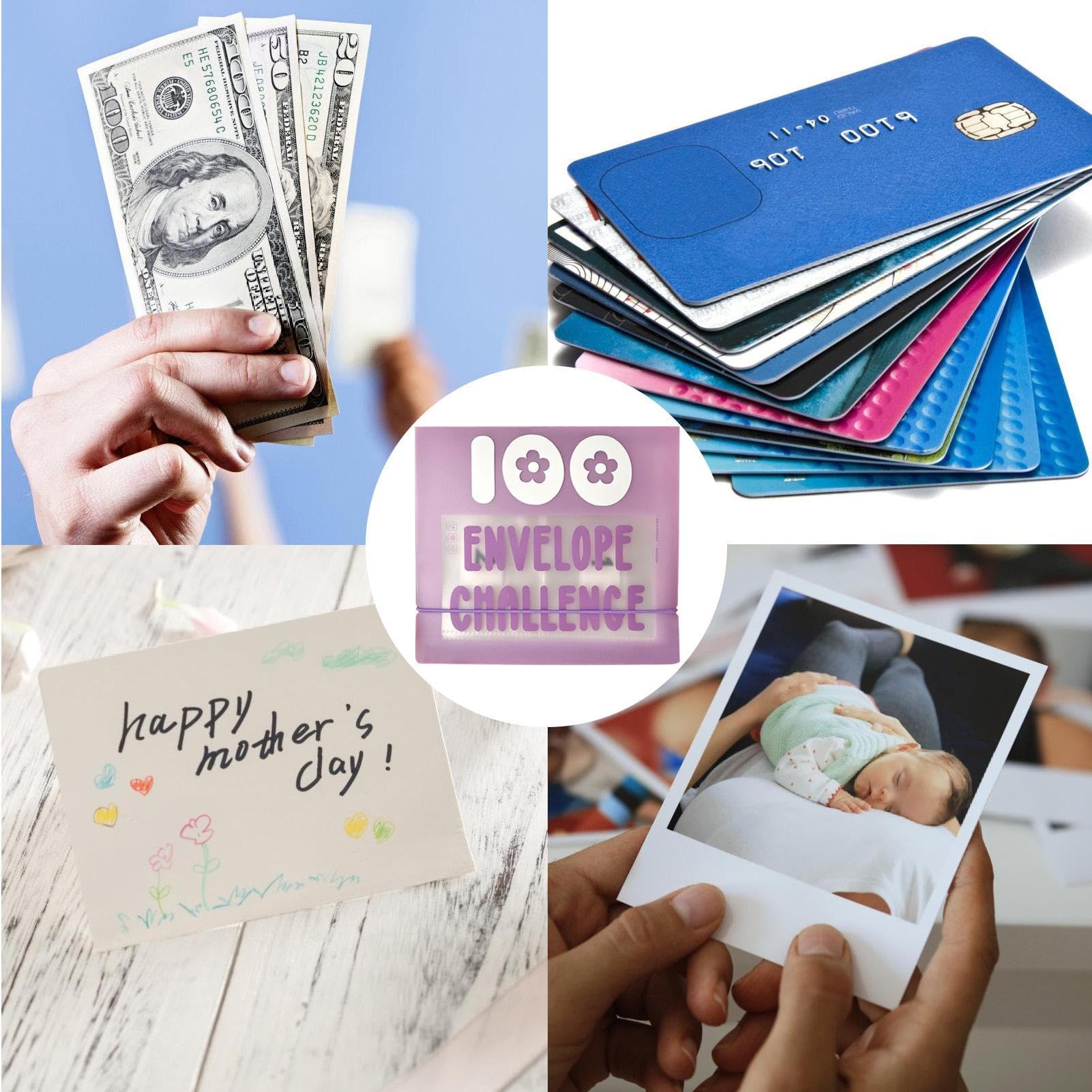 Défi économie 100 Enveloppes - Planificateur Budgétaire, Organiseur Financier | Gestion épargne Quotidienne, Objectifs
