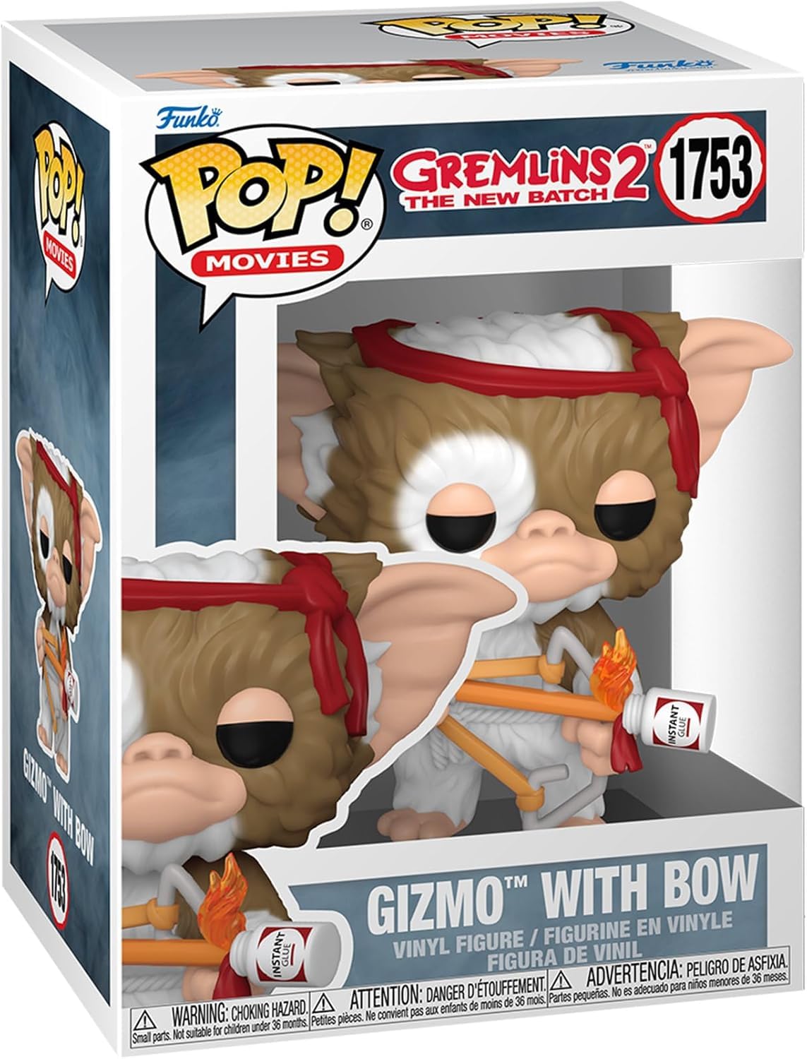 funko Vynl フィギュア グレムリン 2点セット Amazon.com: POP Movies: Gremlins 2: The New Batch - Gizmo with Bow