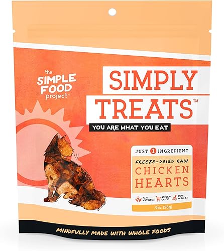 Miniatura 10 de Simple Food Project The Freeze Dried Raw Cat Treats - Golosinas sin granos totalmente naturales con solo 1 ingrediente - Hígado de pollo