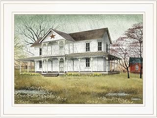 Trendy Decor4U April Showers by Billy Jacobs Printed Wall Art, 19 Inch x 15 Inch, White Frame