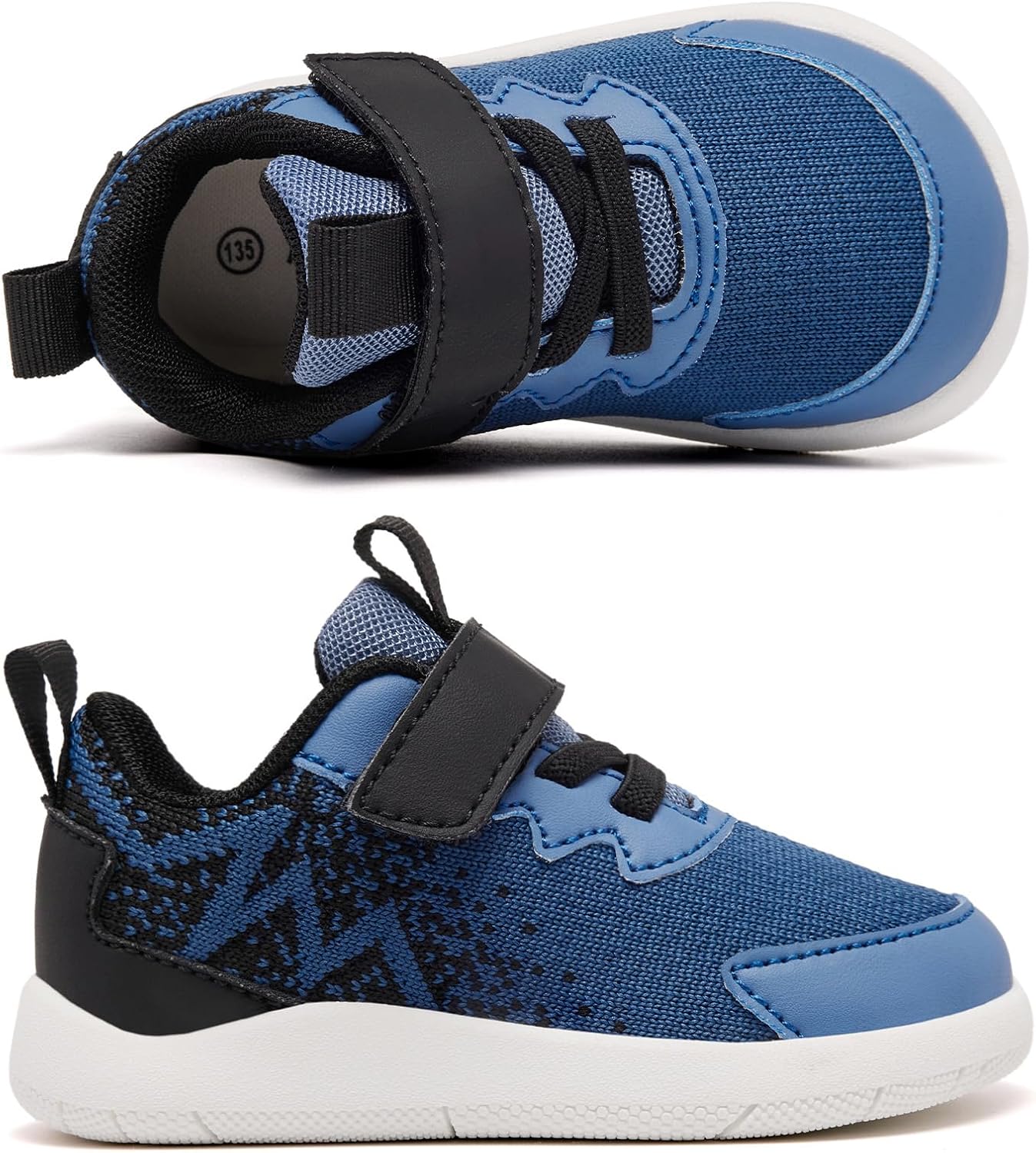 MORENDL Wide Toddler Shoes Baby Walking Shoes Boys & Girls Barefoot Sneakers Zero Drop Comfort Tennis Running Outdoor Activities - Image 5