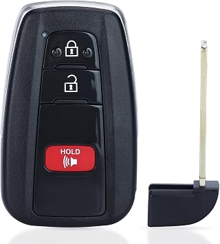 Keymall Keyless Entry Remote Smart Key Fob Replacement 8A Chip for Toyota Prius 2016 2017 2018 2019 2020 2021 Board ID231451-0351G P/N89904-47530 FCC IDHYQ14FBC