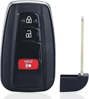 Keymall Keyless Entry Remote Smart Key Fob Replacement 8A Chip for Toyota Prius 2016 2017 2018 2019 2020 2021 Board ID:231451-0351G P/N:89904-47530 FCC ID:HYQ14FBC