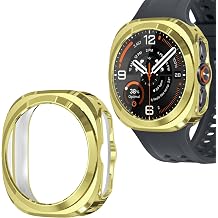 2 Pack Case for Samsung Galaxy Watch Ultra / Ultra2 47mm, Gold