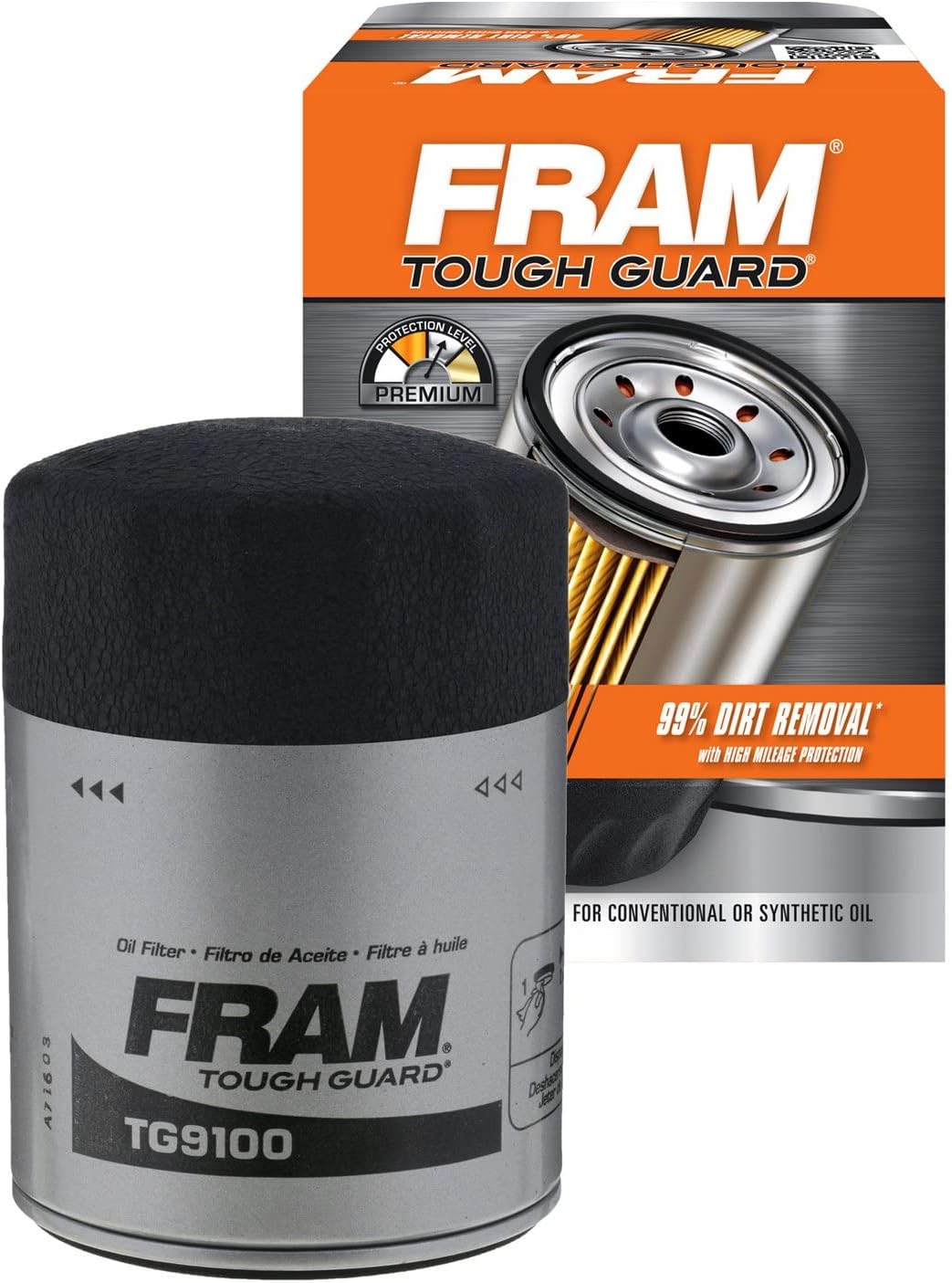 FRAM Tough Guard TG9100-1, 15K Mile Change Interval Oil Filter