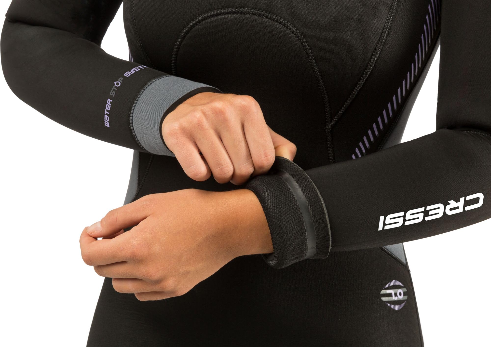 Cressi Men's & Ladies' Full Wetsuit Back-Zip for Scuba Diving & Water Activities - Fast 7mm: Designed in Italy