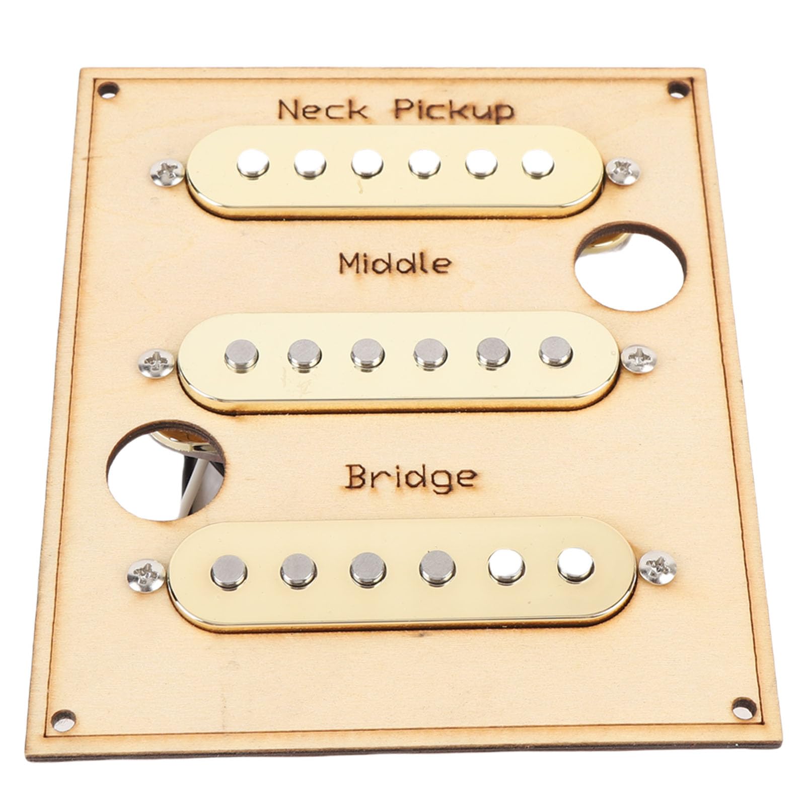 Jectse Vintage -Stil E -GitaRren Kit Pickup Distanza più Precisa per i Chitarristi (GOLD)