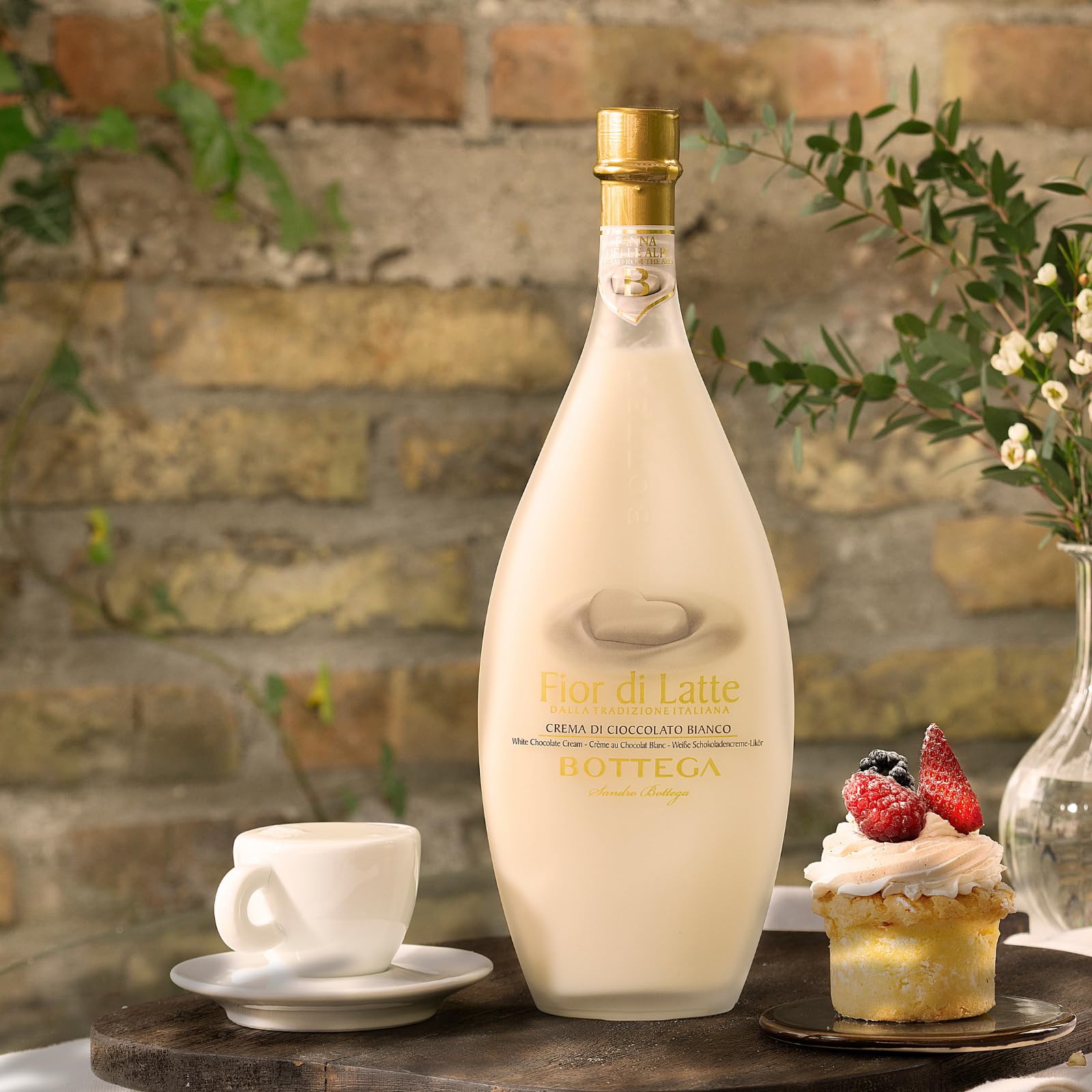Bottega Fior di Latte White Chocolate Cream Liqueur - 500 ml