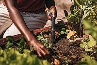 Vista 3 de Fiskars Varilla para plantar, sólida, longitud: 10.2 in, plástico reforzado con fibra de vidrio, negro/naranja, 1057080