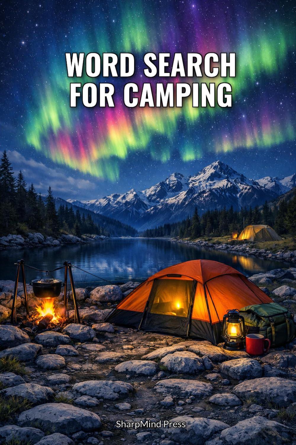 Word Search for Camping: Get ready to escape the great outdoors with 100 brain-boosting puzzles
