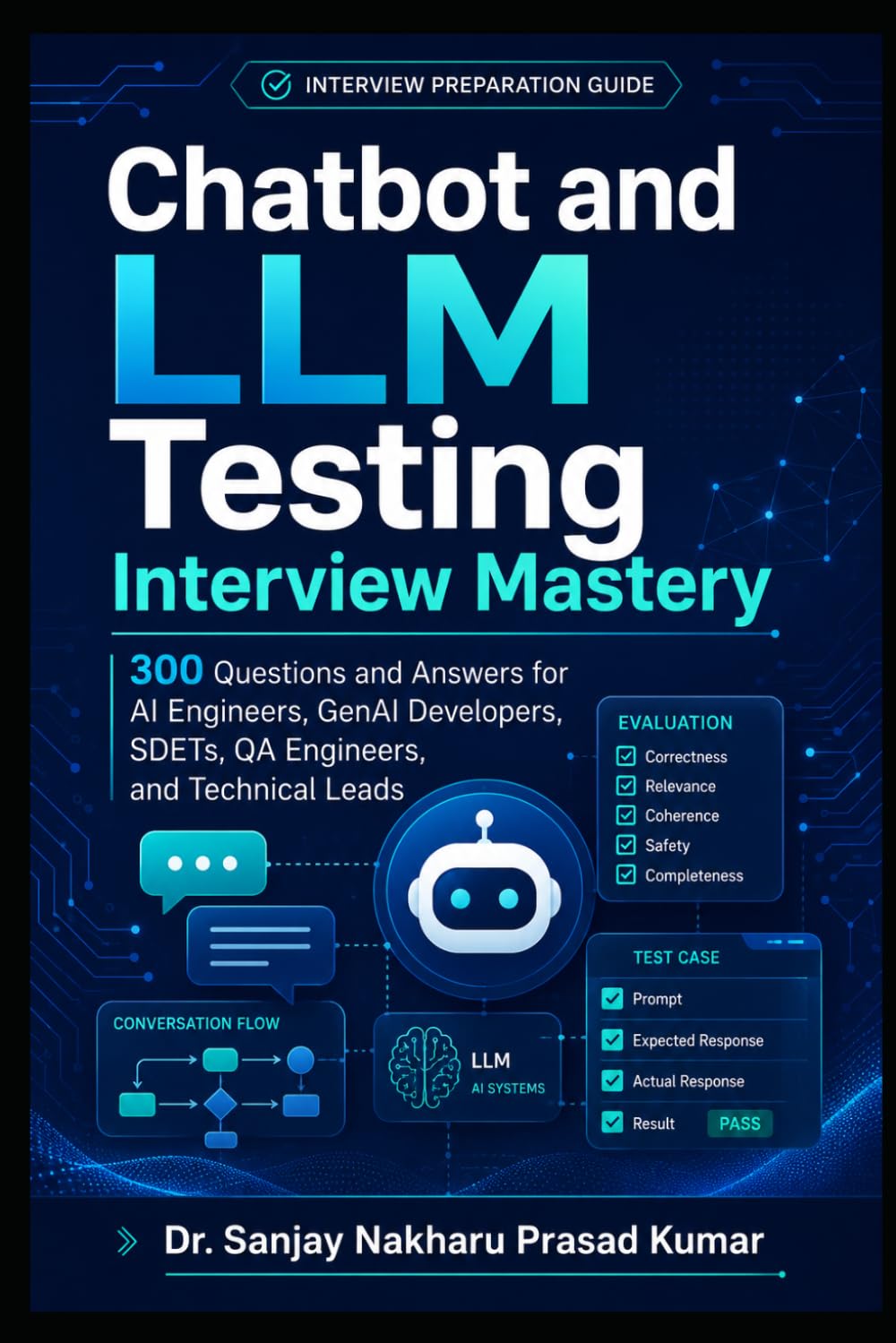Chatbot and LLM Testing Interview Mastery: 300 Questions and Answers for AI Engineers, GenAI Developers, SDETs, QA Engineers, and Technical Leads