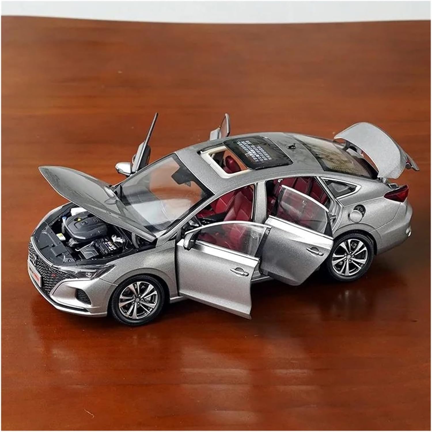 ブリキの車 1950年代 キャデラックセダン オシャレ ディスプレイ 赤色