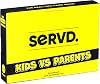 SERVD - Kids Vs Parents - The Hilarious Real-Life Family Card Game | The Ultimate Gift for Christmas, Birthday & Family Fun | Unique Strategy Game for Kids, Teens, Parents & Whole Family