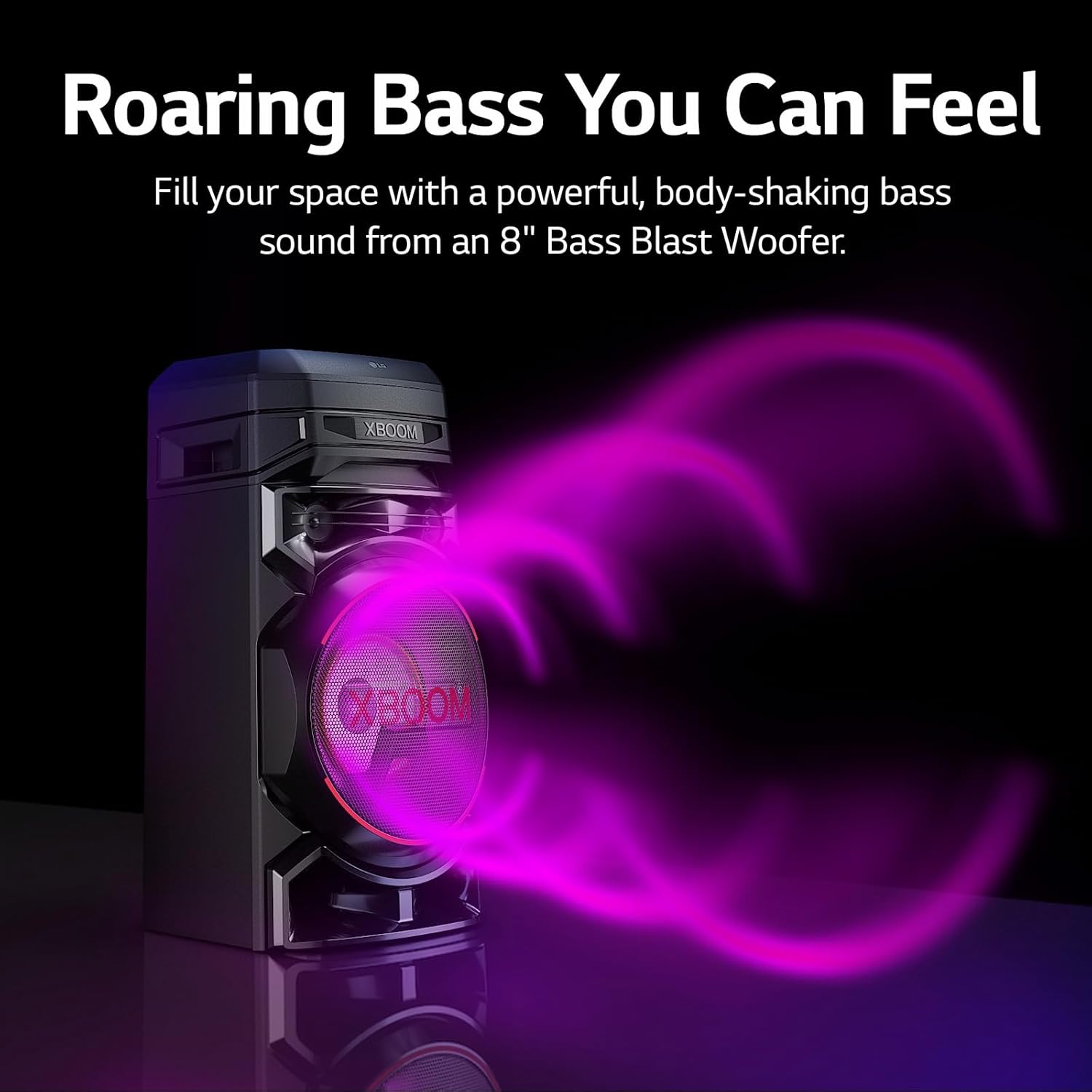 Feel the Powerful Bass of the LG XBOOM RNC5