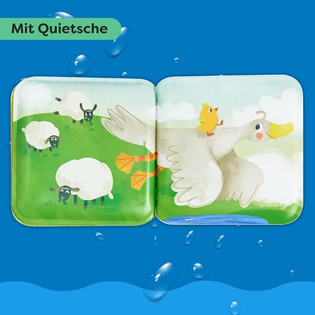 Foto 3 de 7 de Haba Mini Libro de baño de Granja - Diversión acuática para bebés a Partir de 6 Meses