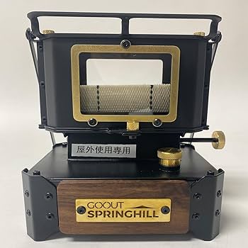 springhill アイロンストーブ 304ステンレス鋼製 450㎖ ブラック Amazon | Springhill アイロンストーブ オイルランタン キャンプ