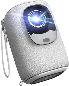 Electric Focus & Auto Keystone: Included Strap and Ultra Low Noise,Mini Projector with WiFi and Bluetooth,550 ANSI Small Projector,Intdoor Projector For Phone,ONOAYO AY2Pro Small Projector Portable