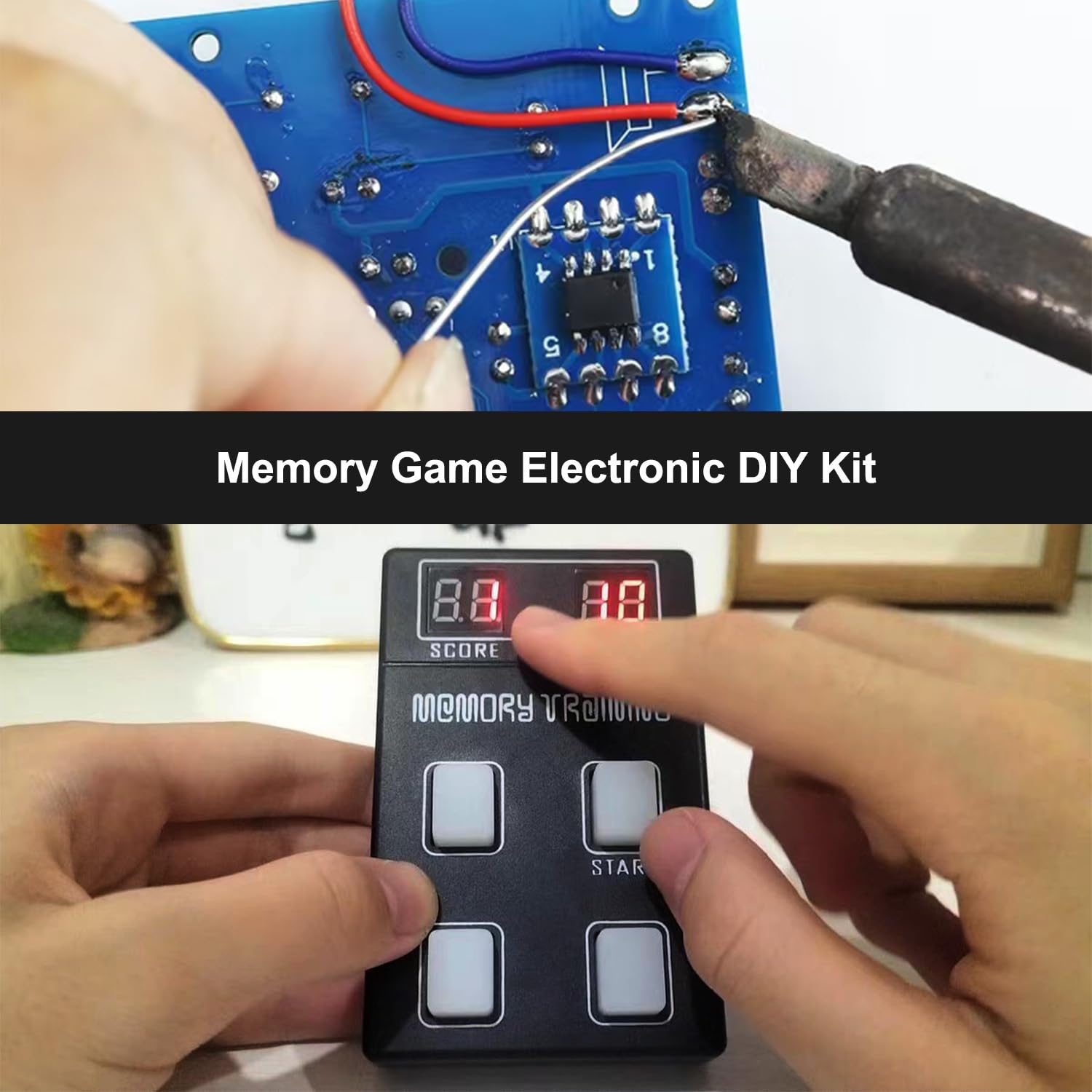 DIDODI Soldering Practice Kit - Memory Game Electronic DIY Kit - Image 2