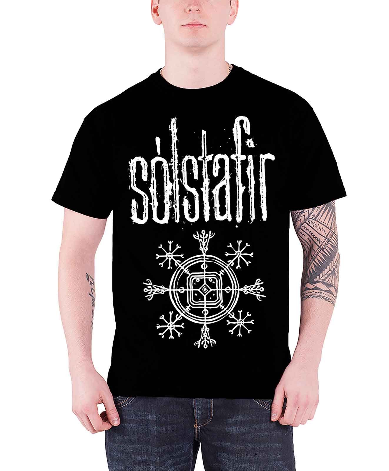 SolstafirIcelandic Heathen Bastards Official Mens New Black T Shirt
