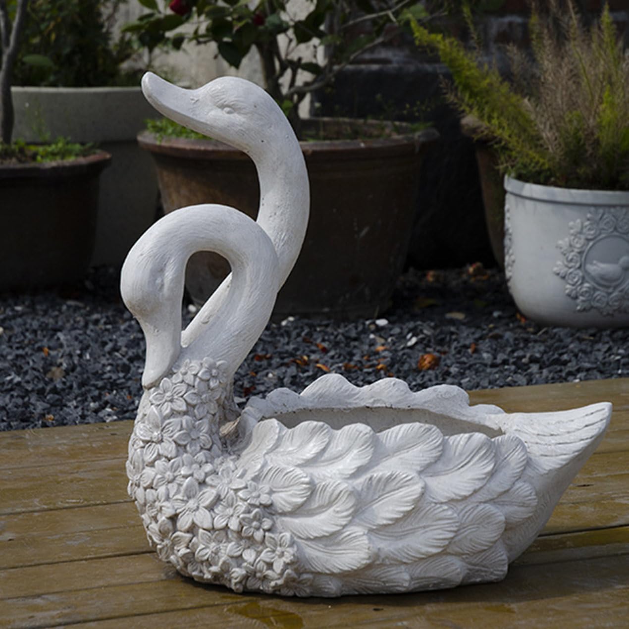 新品　カントリー　雑貨　オブジェ　インテリア　植木鉢を入れても良し　中は外せます 新品 カントリー 雑貨 オブジェ インテリア 植木鉢を入れても良し 中は