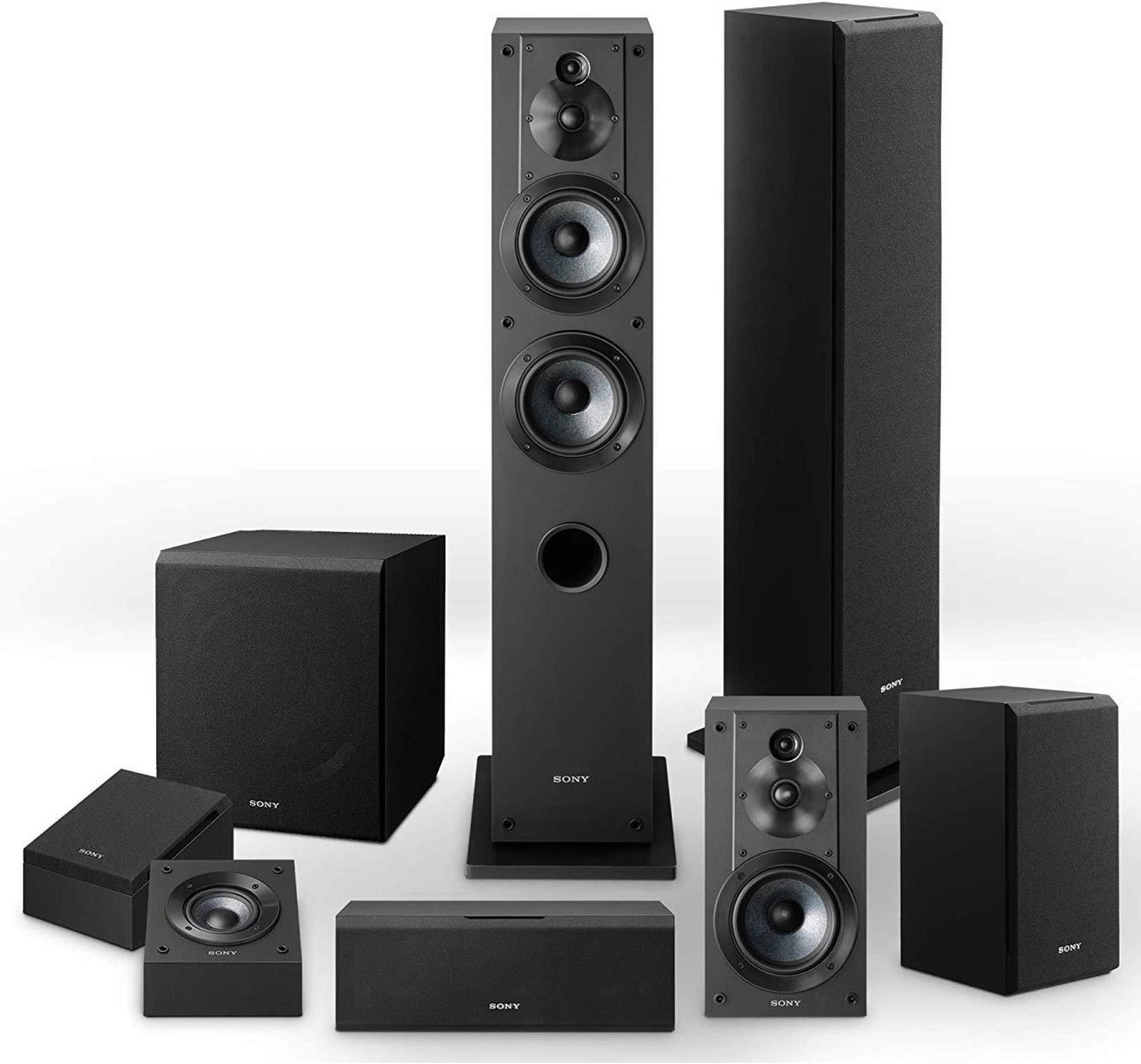 Complete 8 Speaker System- SSCS3 (2), SSCS5, SSCS8, SACS9, SSCSE