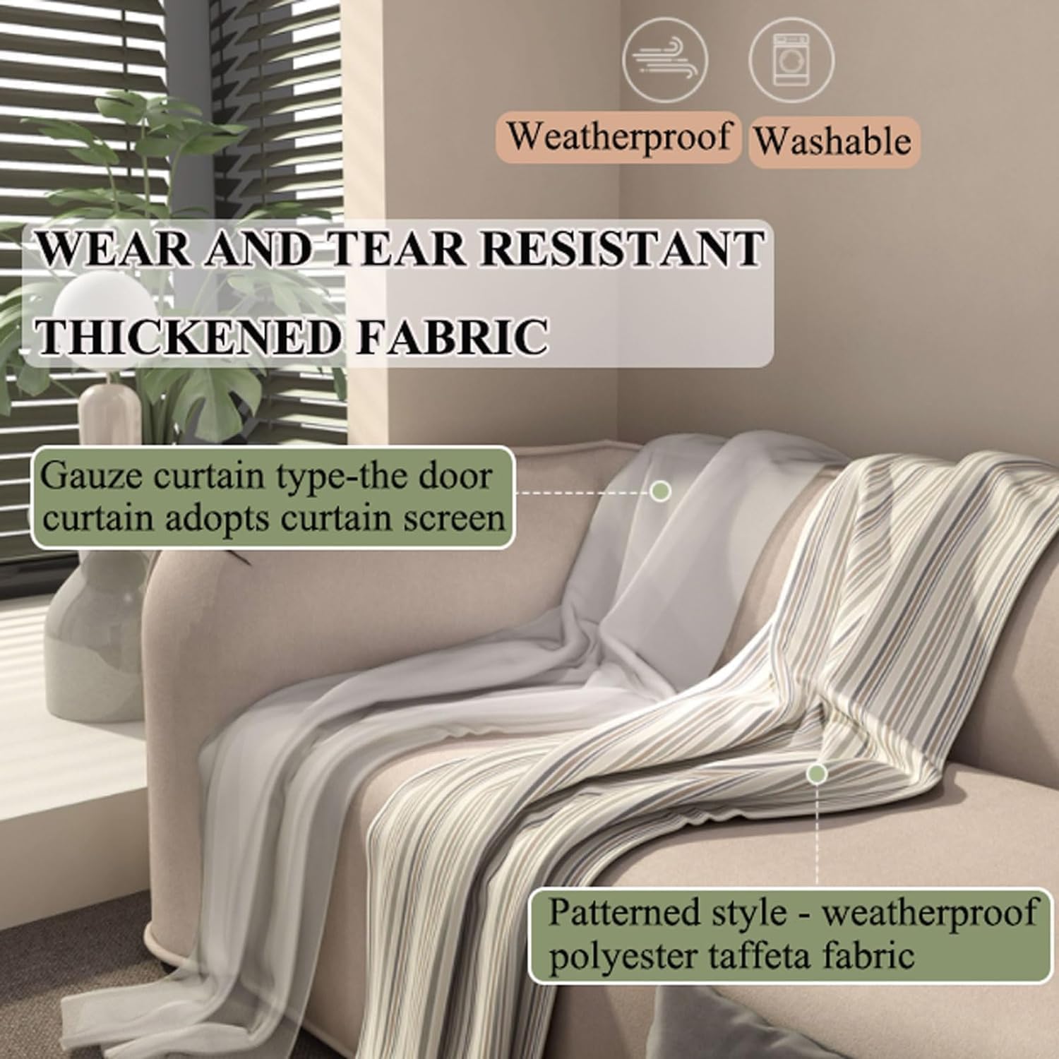 Rieort Foldable Wardrobe Closet Steel Closet 96 cm/ 126cm Portable Closets Installation-Free Wardrobe Detachable Clothes Closet