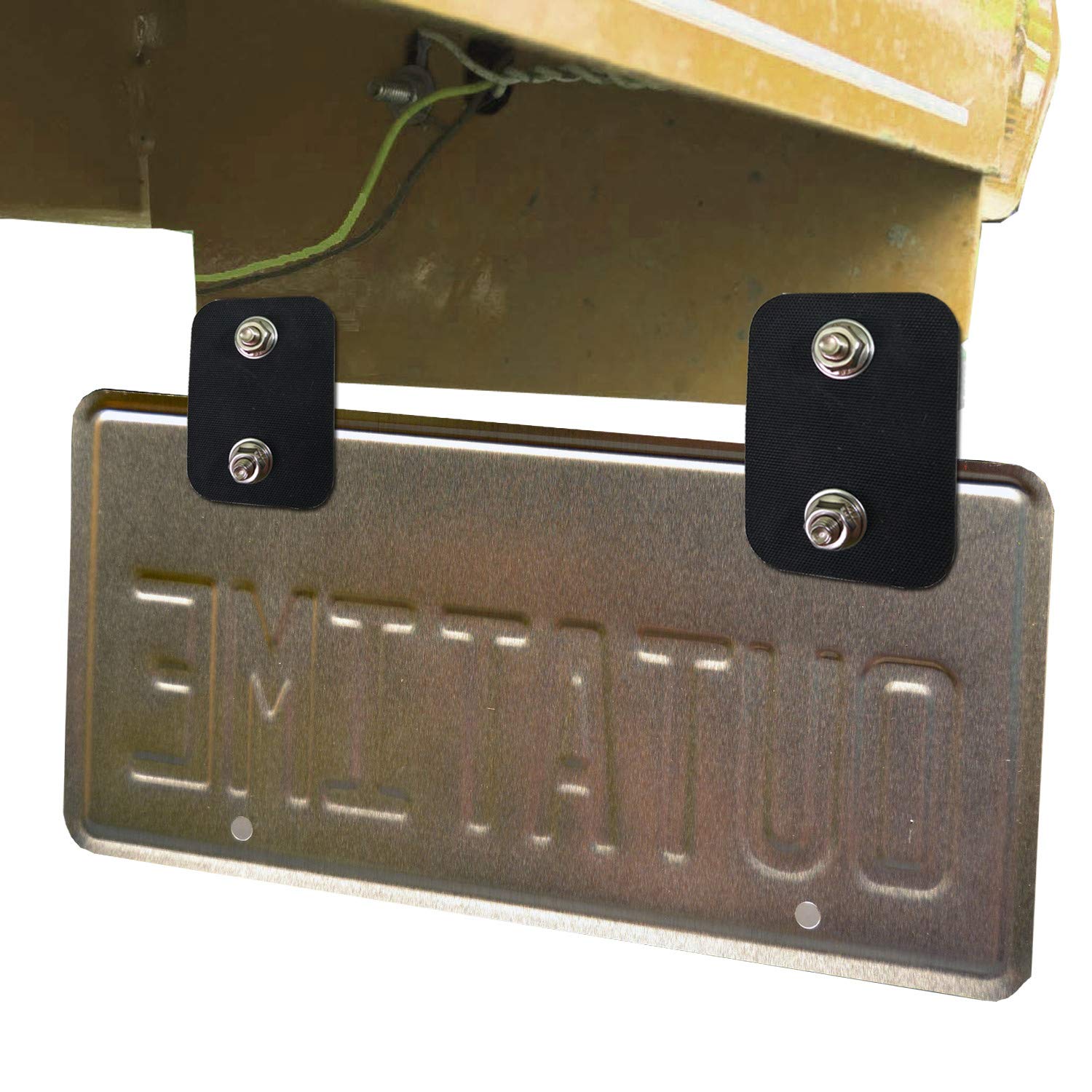 ZXFOOG Rubber Trailer License Plate BracketTrailer/Truck License Plate