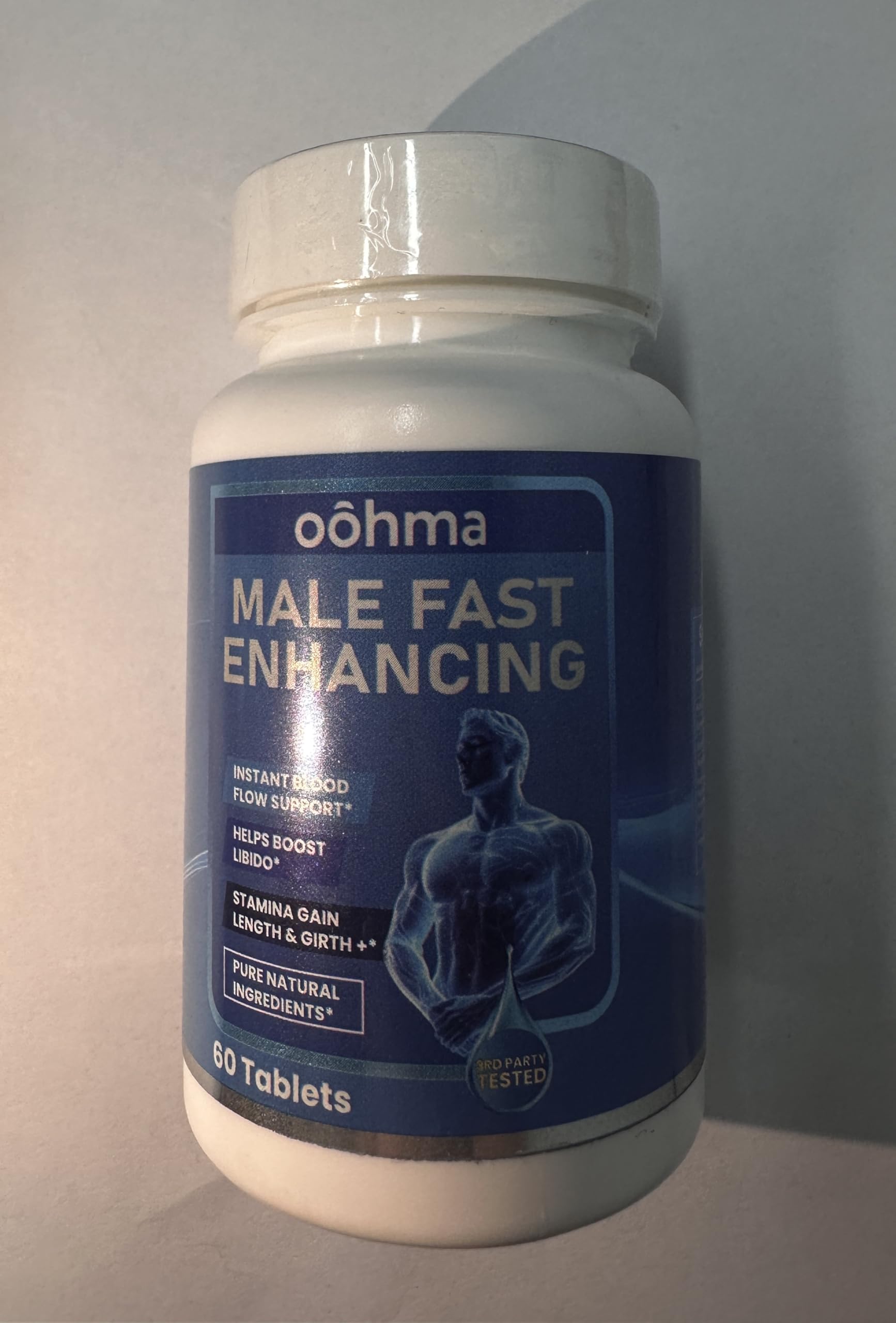 New Male Enhancing Supplement, Designed to be Fast Acting for Blood Flow to Gain Length & Girth + Stamina, Maca, Epimedium, and Other Natural Ingredients, 3rd Party Tested Supplement 60 Tablets — Amazon image 5