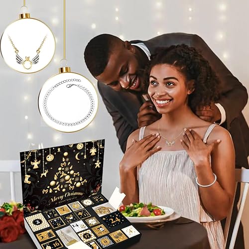 Miniatura 4 de MOVINPE Juego de joyas Calendario de Adviento para mujer 2023 20+NVXING