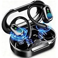 Cuffie Bluetooth Sport, Auricolari Bluetooth 5.4 con 4 ENC Mic