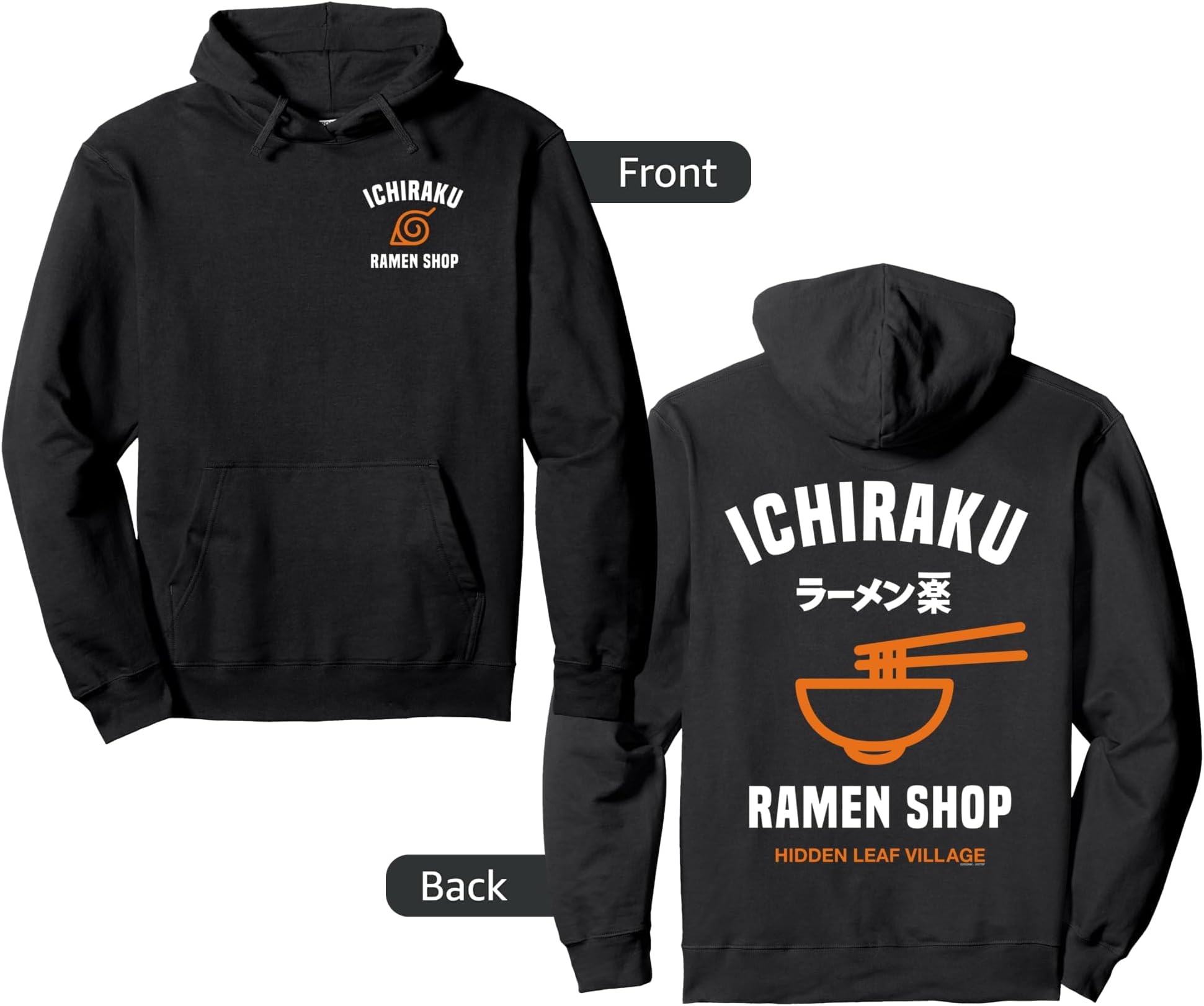 Shippuden Ichiraku Ramen Pullover Hoodie
