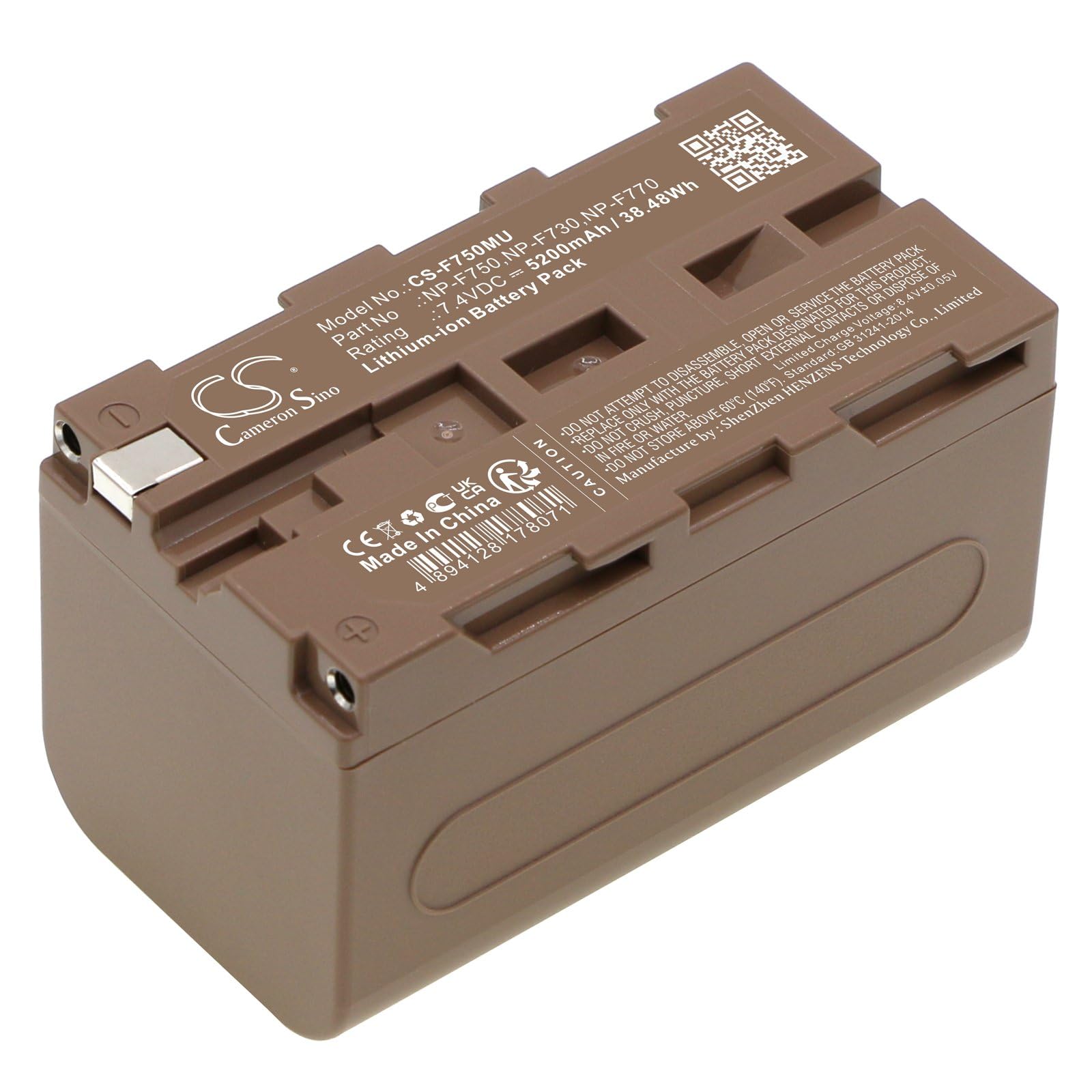 Batteria di ricambio per Sony CCD-TRV930, CCD-TRV940, CCD-TRV94E, CCD-TRV95, CCD-TRV95E, CCD-TRV95K, CCD-TRV98, codice articolo: NP-F730, NP-F750, NP-F770, NP-F774