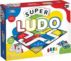 Pais & Filhos, Jogo Super Ludo, Multicolor