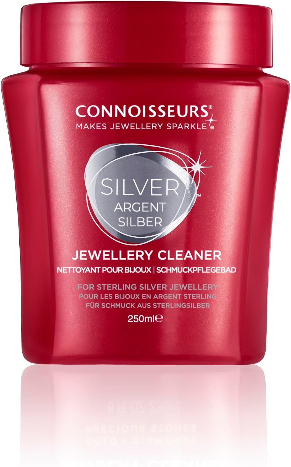 CONNOISSEURS Silver Jewelry Cleaner Solution, 8 Ounce