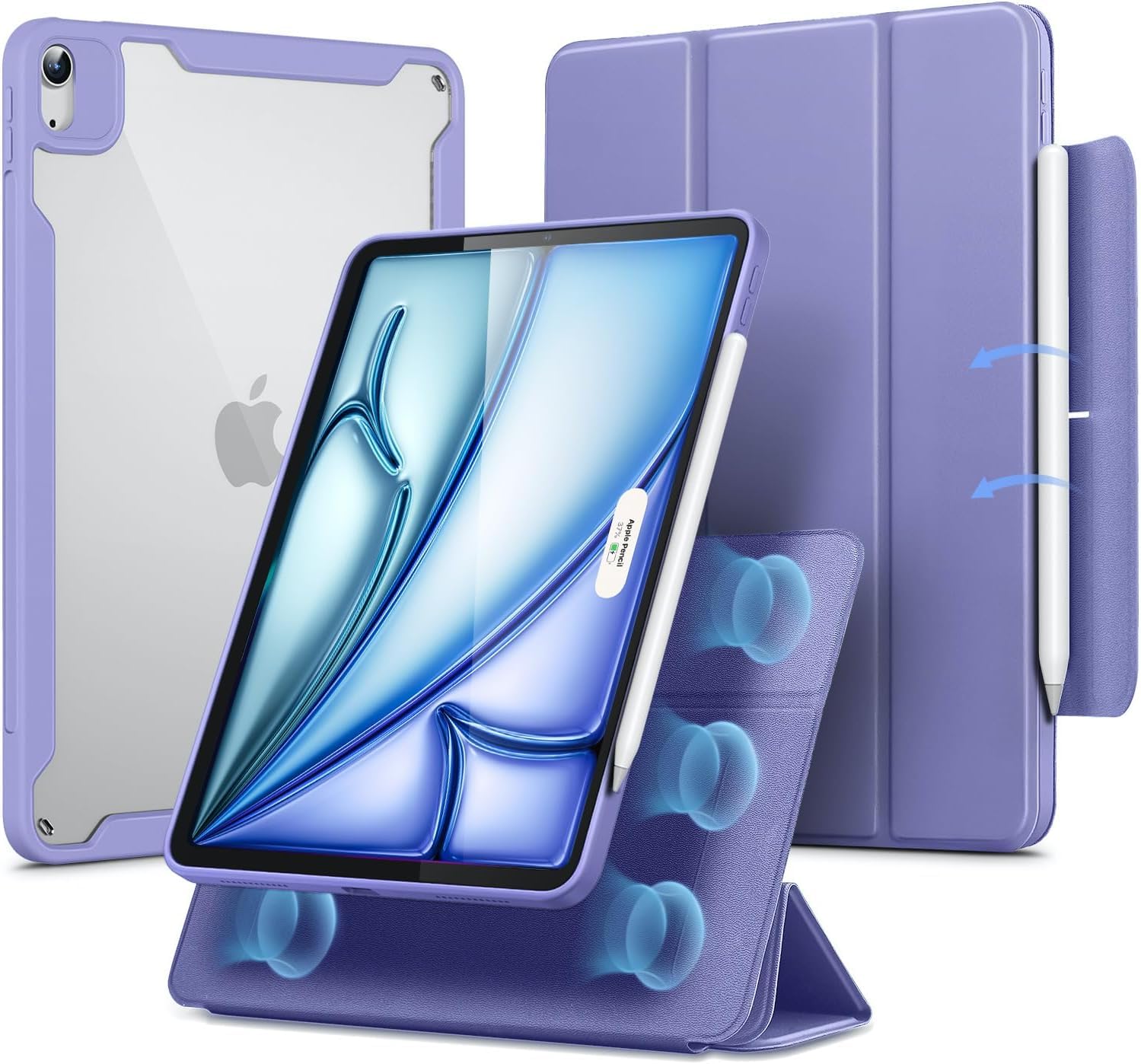 ipad air 11インチ m3 256gb wifiモデル+ ESRのカバー Amazon.com: ESR for iPad Air 11 Inch Case M4/M3/M2 (2026/2025/2024