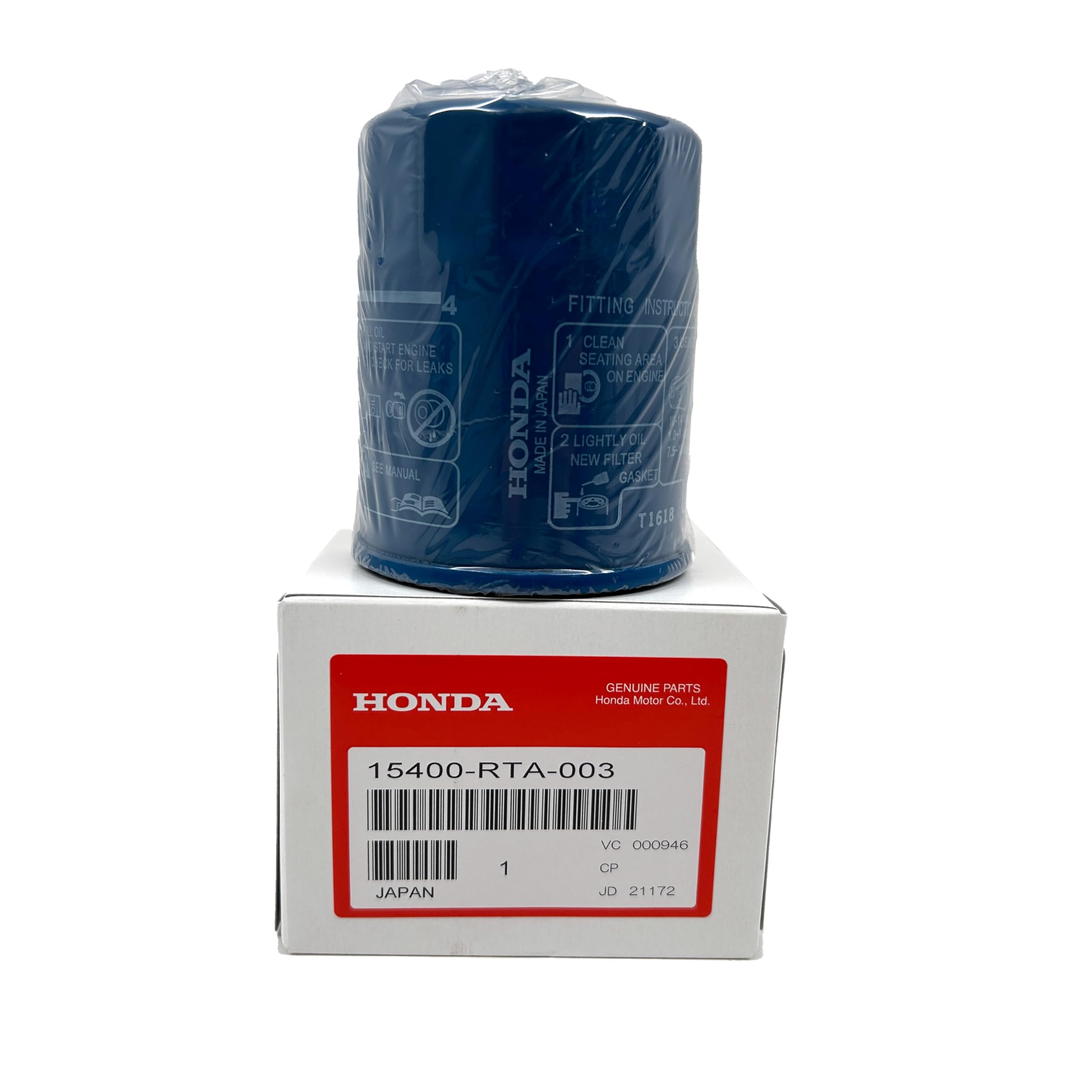 Amazon.com: Genuine Oil Filter 15400-RTA-003 | Compatible with