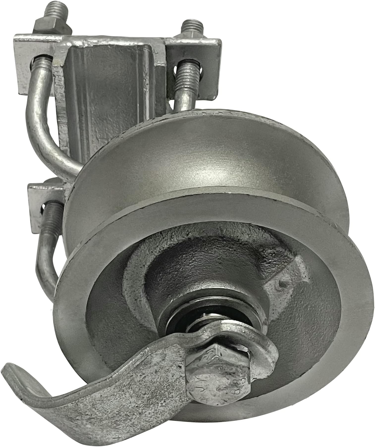 Single Rear Pipe Track Wheel for Chain Link Sliding Gates