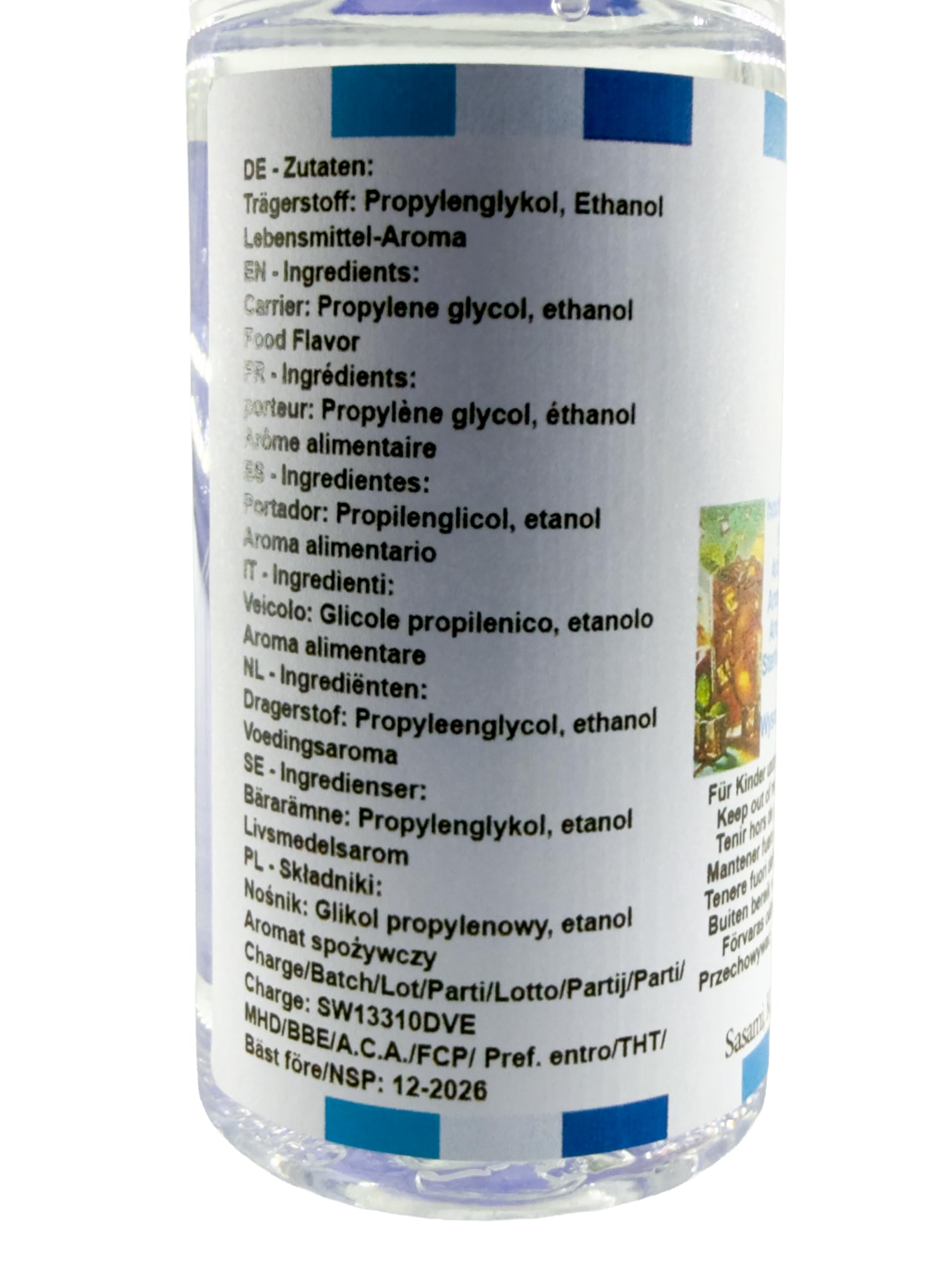 Aroma concentrato tè freddo mela - vegano - Sasami - 100ml