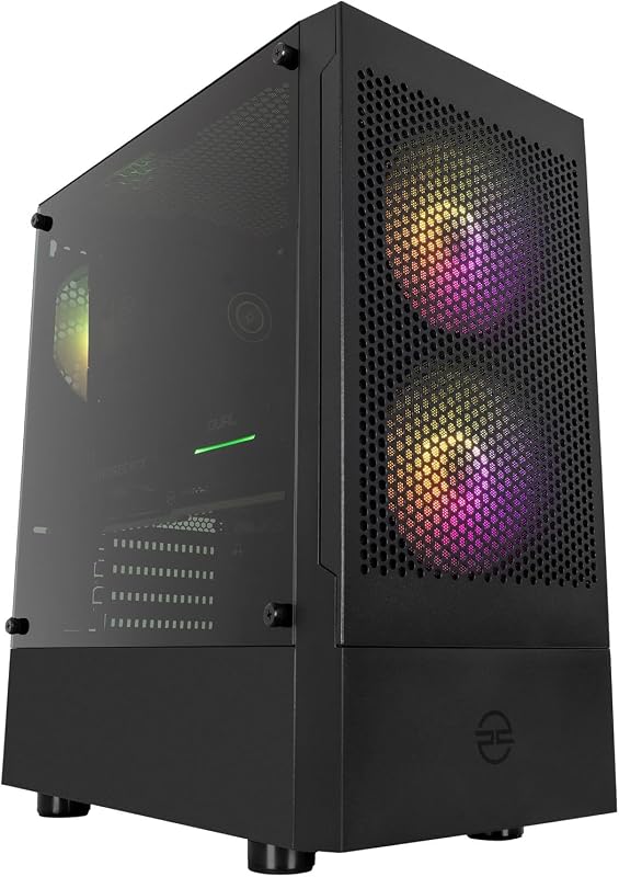 PCSpecialist Prism PC Gaming - AMD Ryzen 7 5700X 3.40 GHz 8-Core, 16 GB RAM, 8 GB GEFORCE RTX 5060, SSD 1TB M.2, Windows 11
