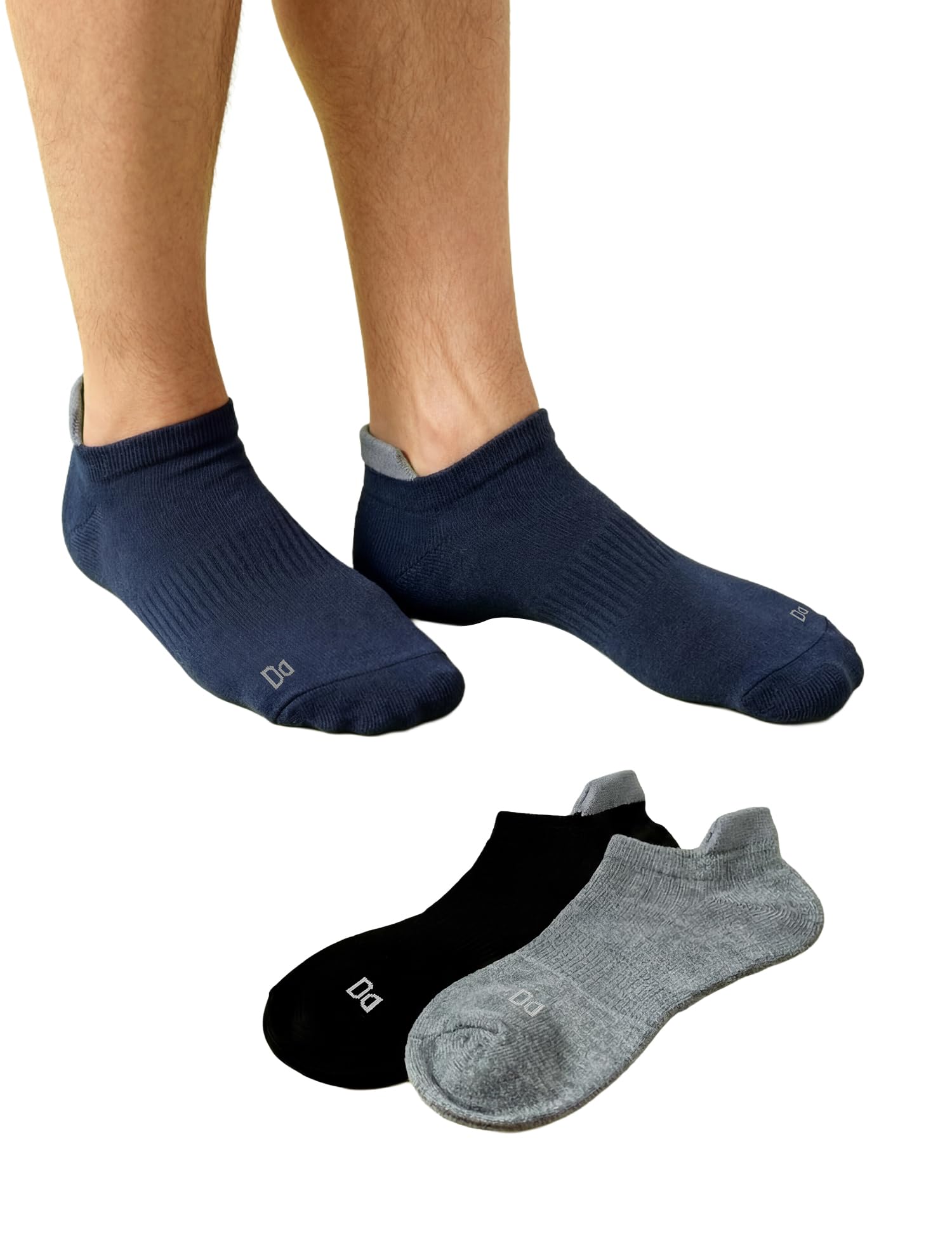 Aloe-Soft Ankle Socks For Men Cotton, Aloe-Vera Finish Anti-Bacterial Socks For Man, Anti-Pilling Socks For Men Combo; Ideal For Sports Terry Socks Ankle Length