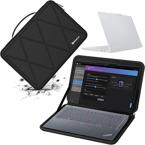 Vista 16 de Funda protectora EVA rígida Smatree compatible con Lenovo Yoga Slim 7 Gen 8 de 14 pulgadas, para Lenovo 14e Chromebook Gen2 de 14 pulgadas, Yoga Pro